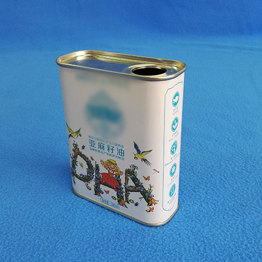 內(nèi)蒙古380ML亞麻籽油鐵罐