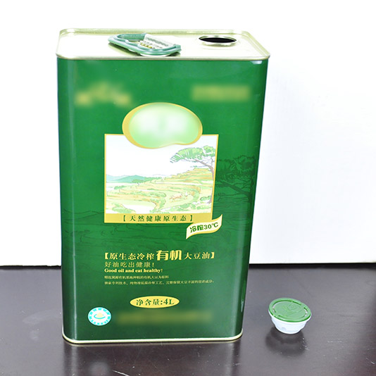 精美印花食用油鐵罐包裝價(jià)格
