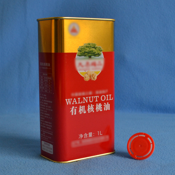 江西有機(jī)核桃油鐵瓶定制包裝