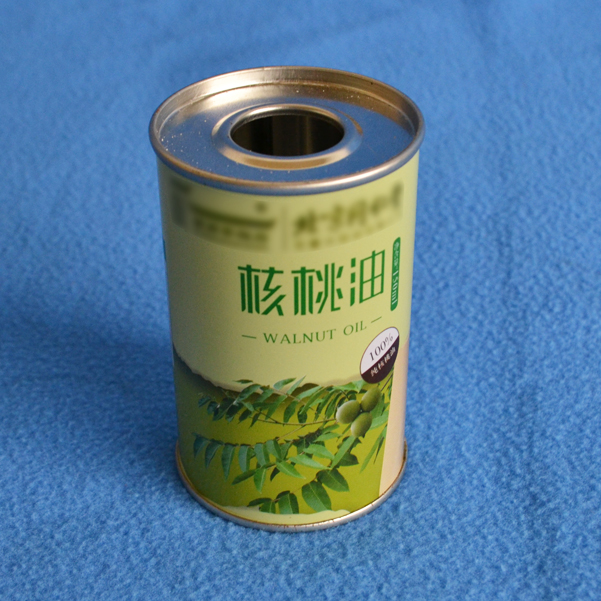 150毫升圓形核桃油小鐵瓶包裝規(guī)格