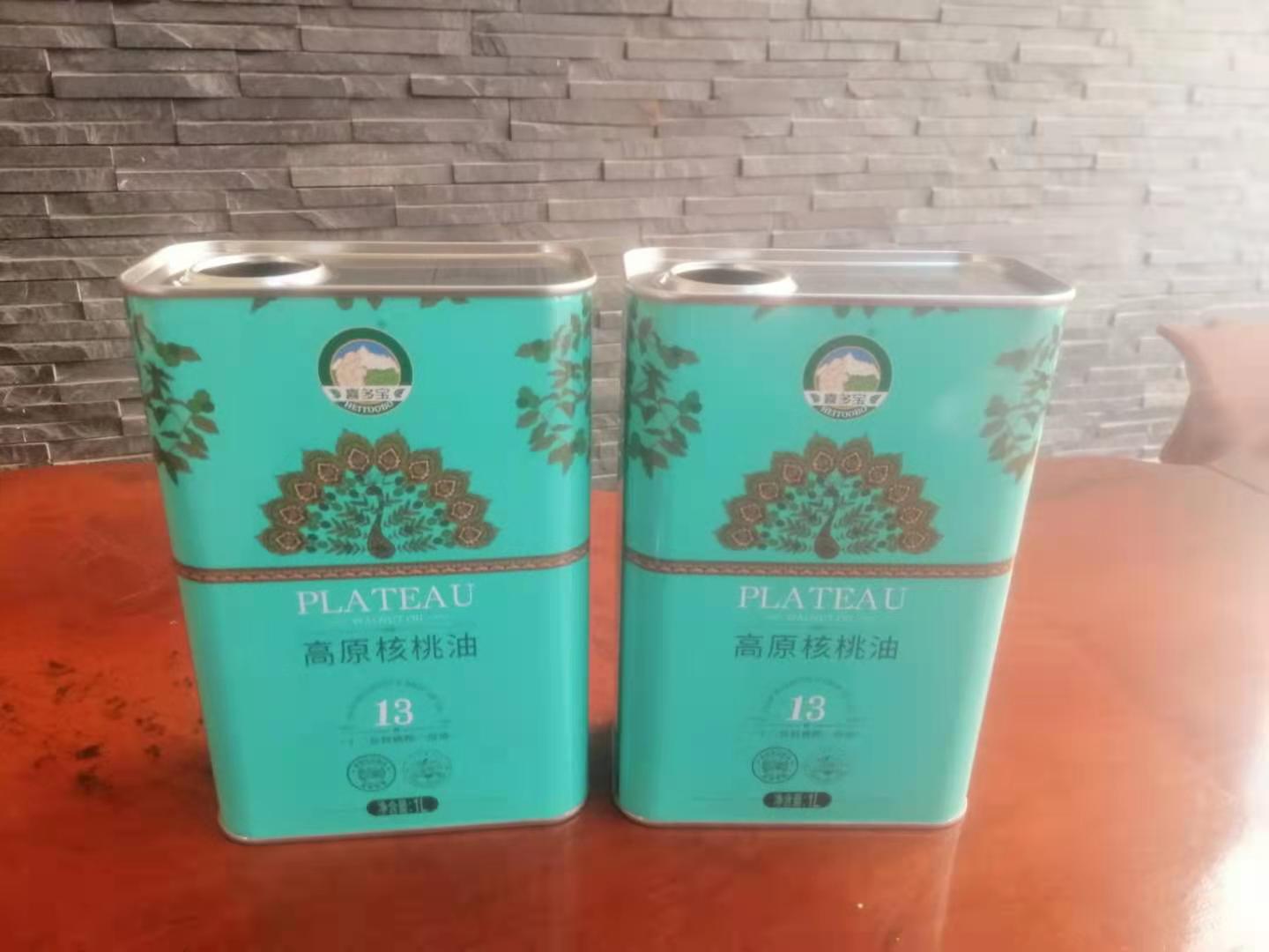 云南哪里做核桃油鐵罐包裝好？云南馬口鐵核桃油桶