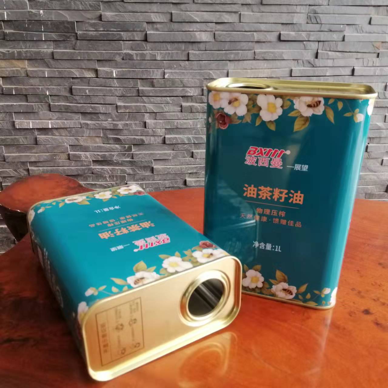 湖南衡陽(yáng)山茶油鐵罐 山茶油鐵罐包裝定制