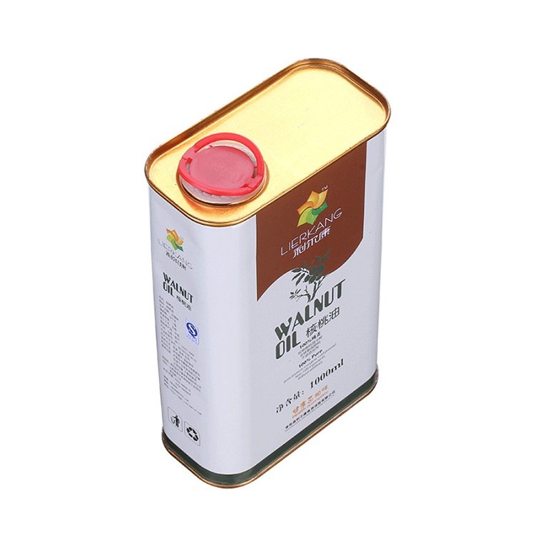 山西核桃油鐵罐 利爾康核桃油鐵桶價(jià)格