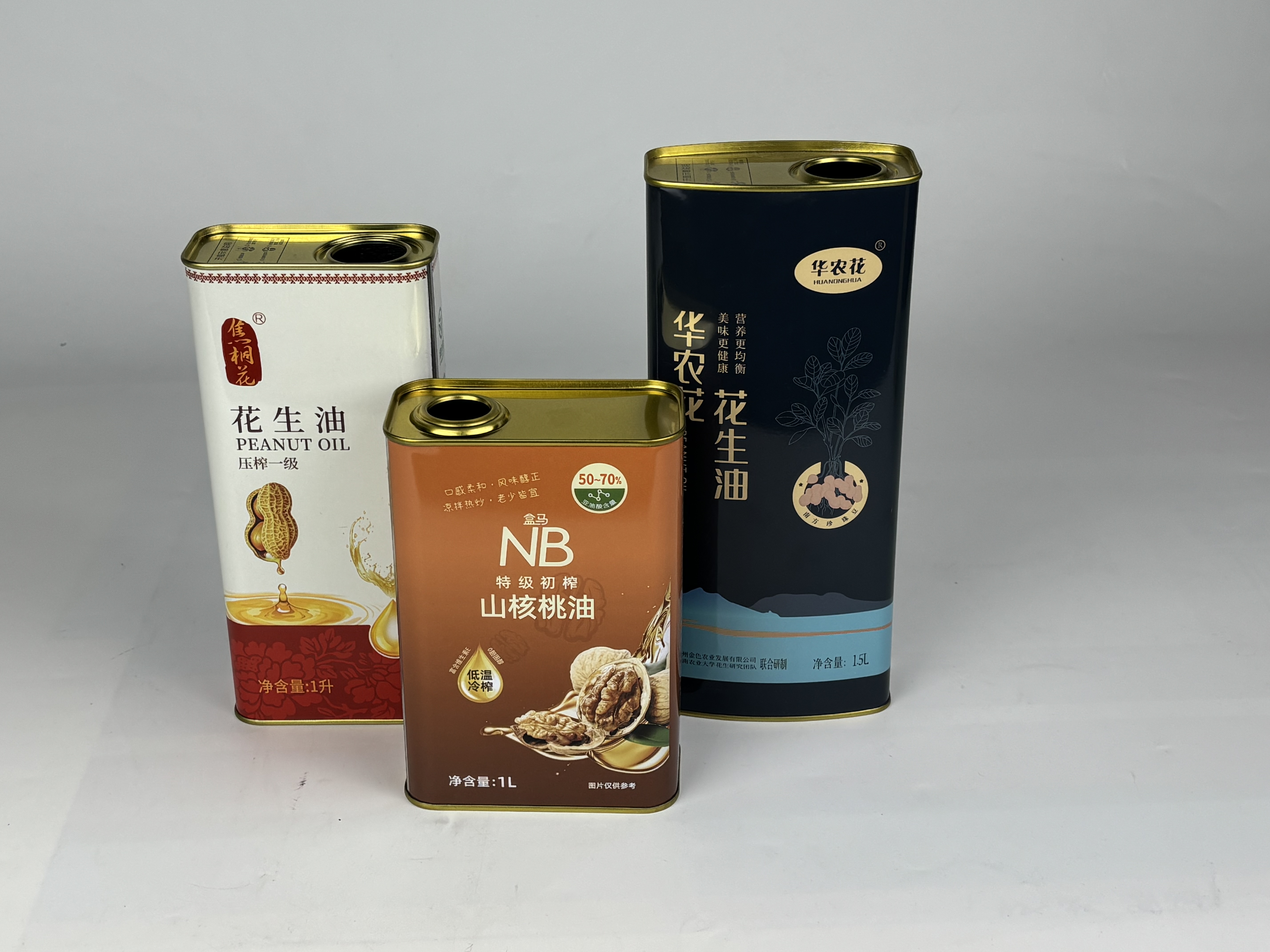 廣東花生油鐵罐  花生油用什么包裝好？