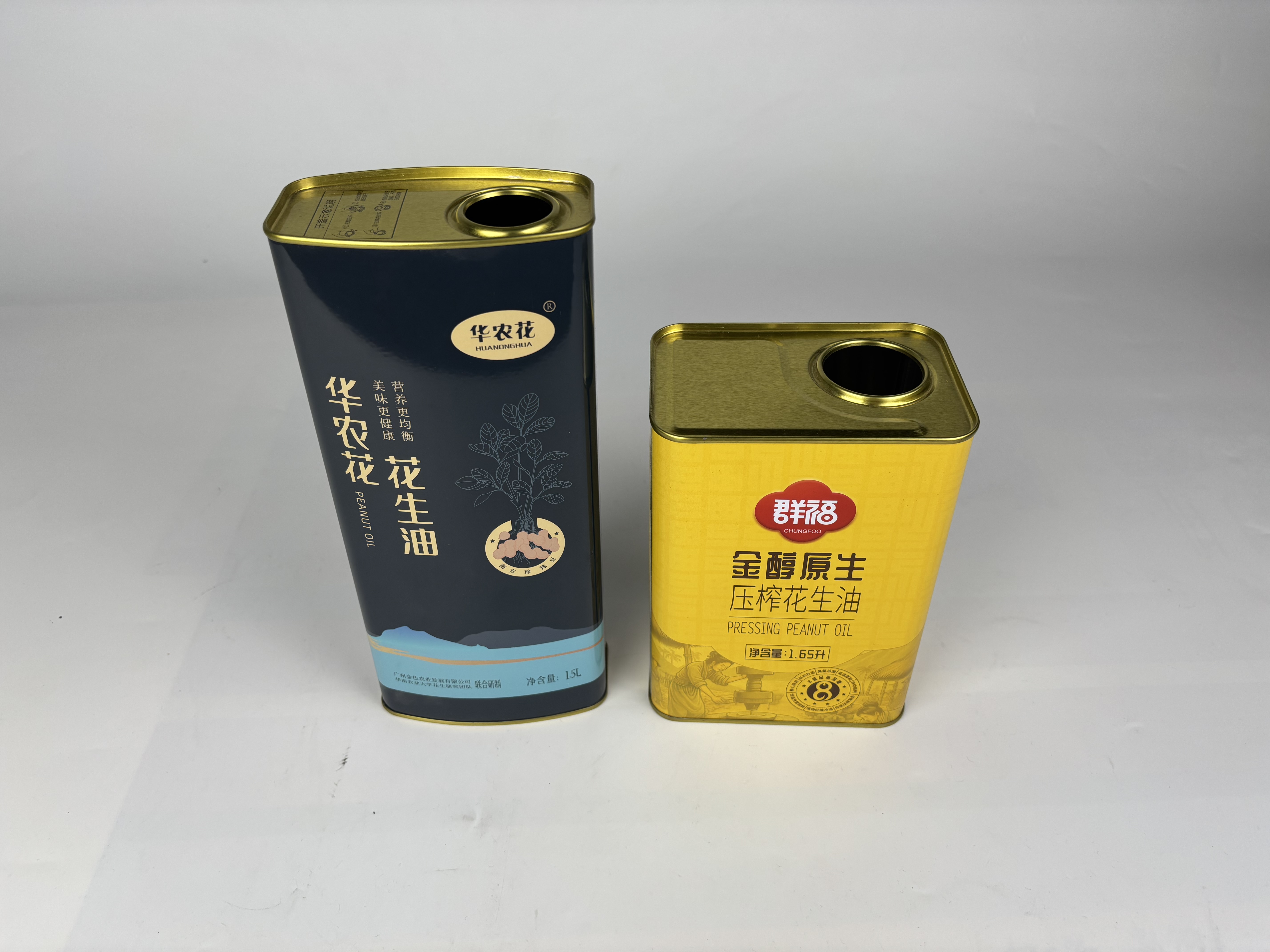 廣東花生油鐵罐  花生油用什么包裝好？