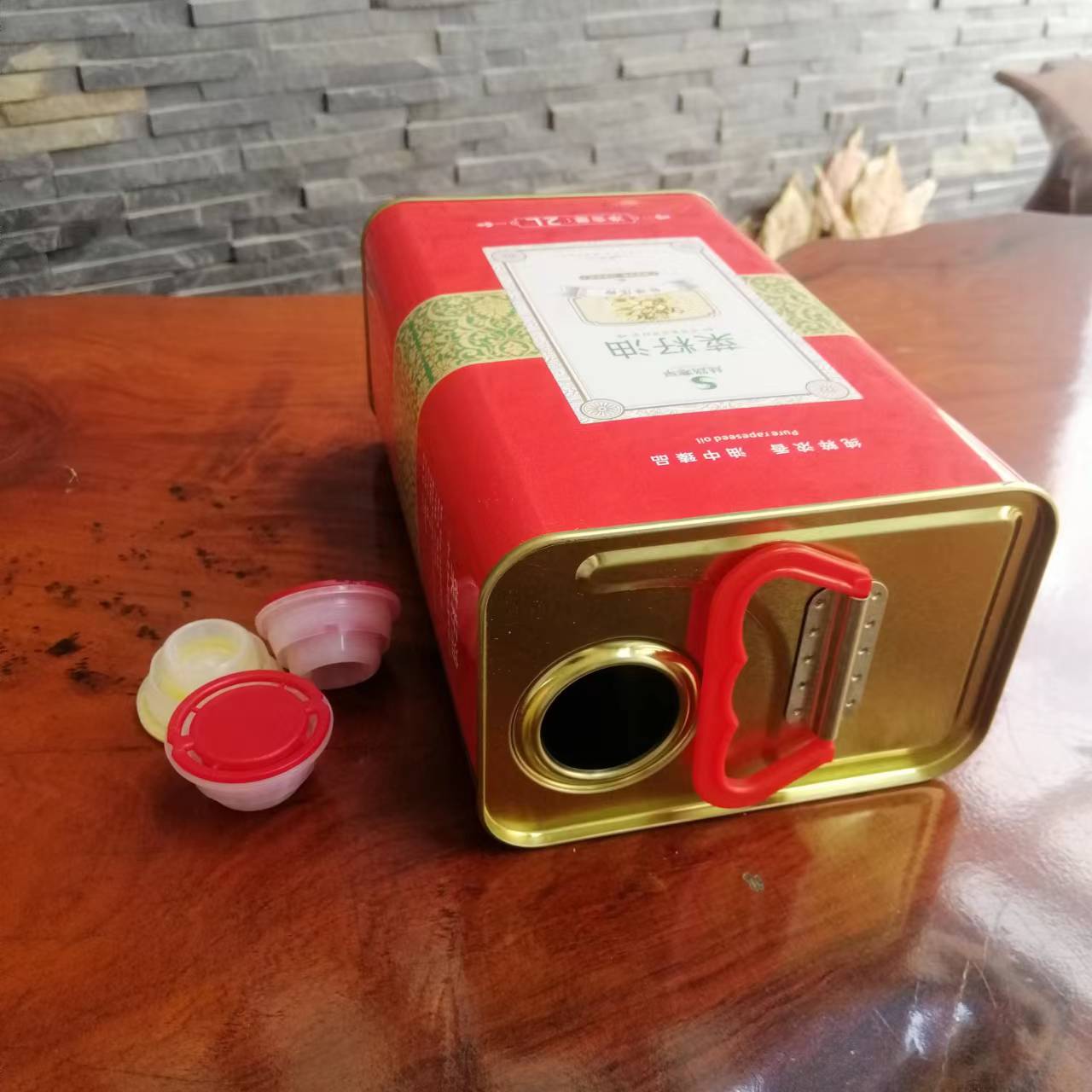 方形菜籽油鐵桶 菜籽油用什么鐵罐包裝好？