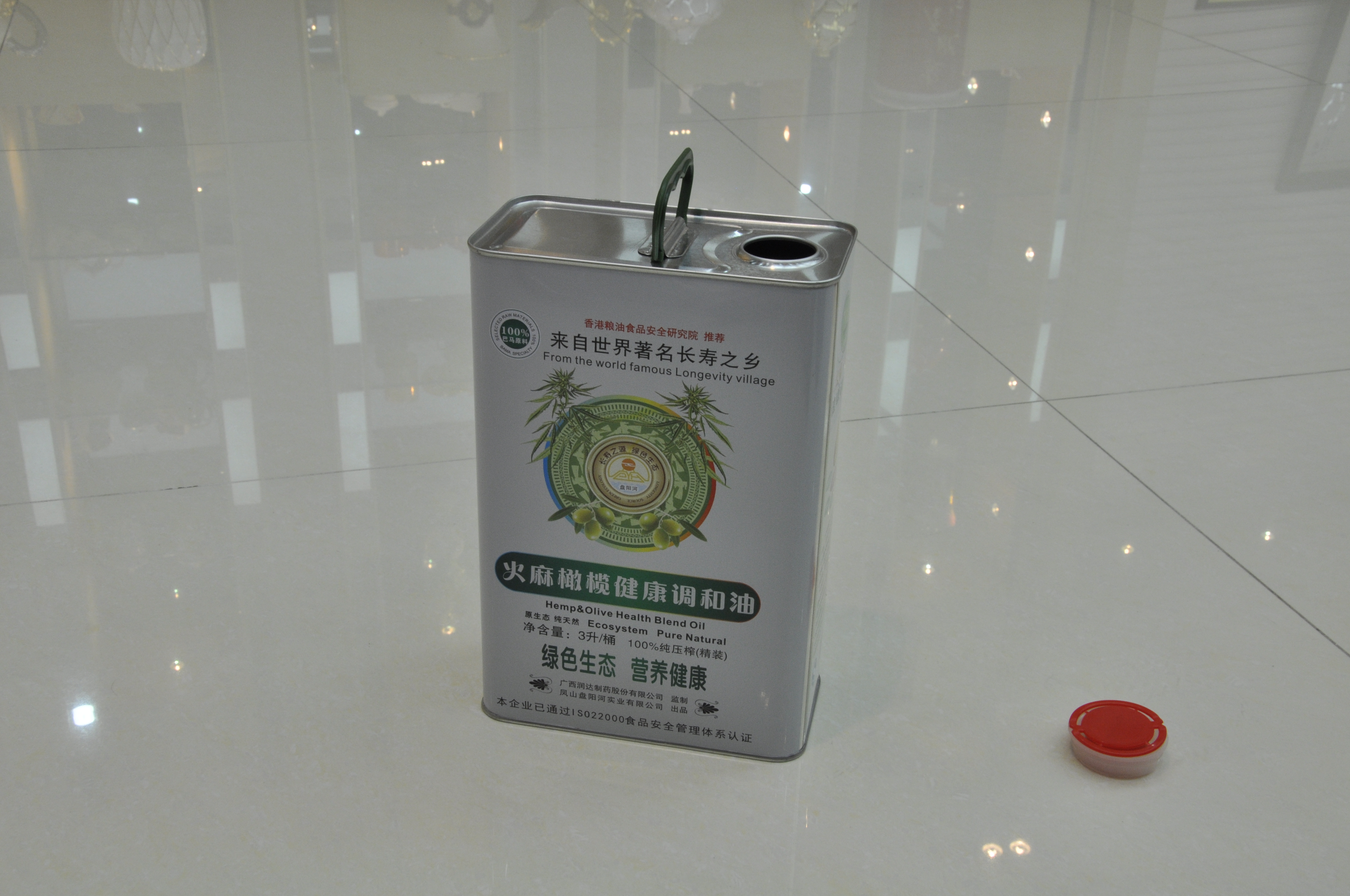 廣西火麻油鐵罐 火麻油哪里做鐵罐包裝好？