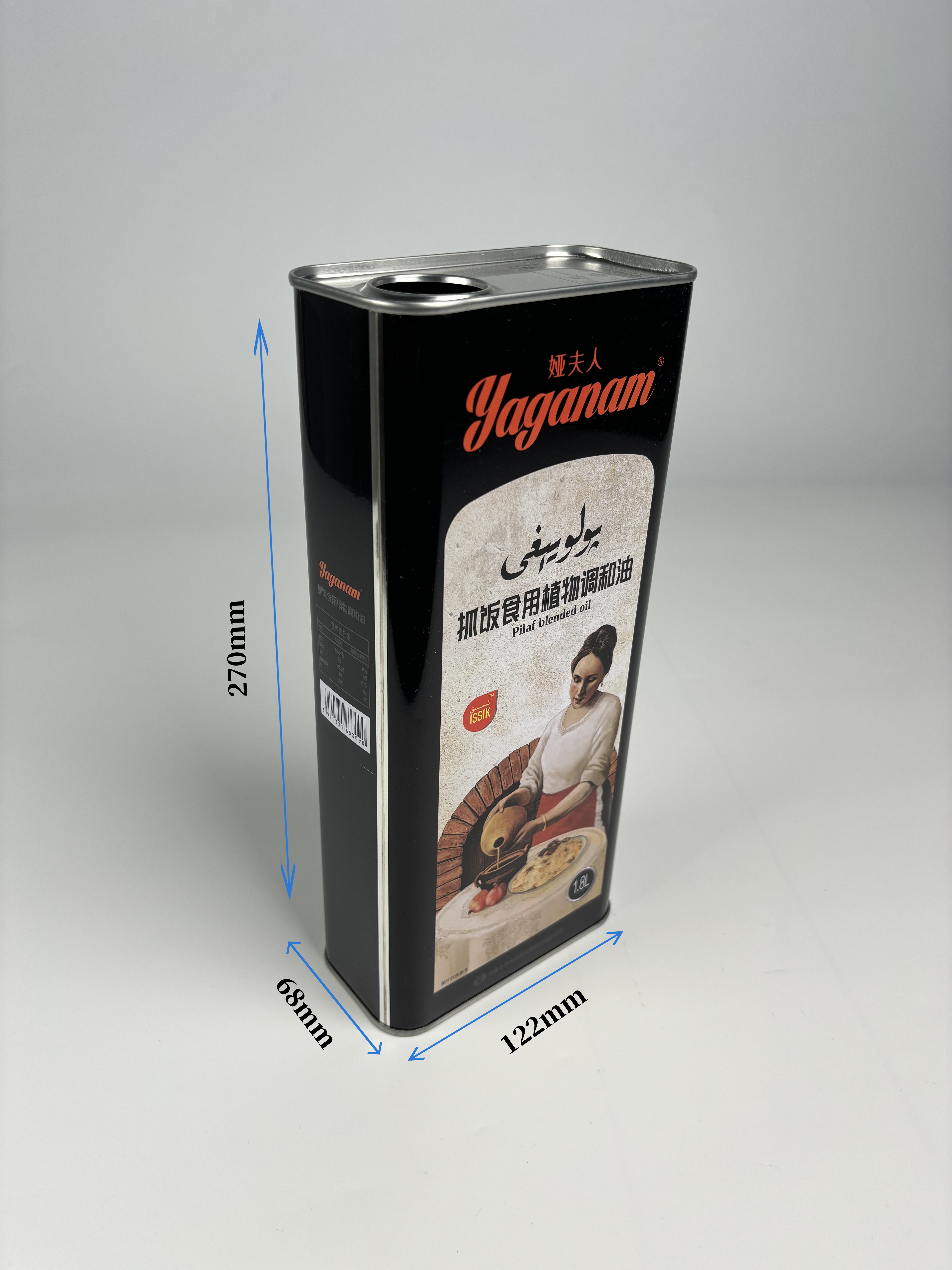 新疆抓飯植物調(diào)和油鐵罐 新疆橄欖油鐵桶